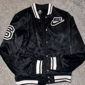 RARE Silk Nike Varsity Jacket